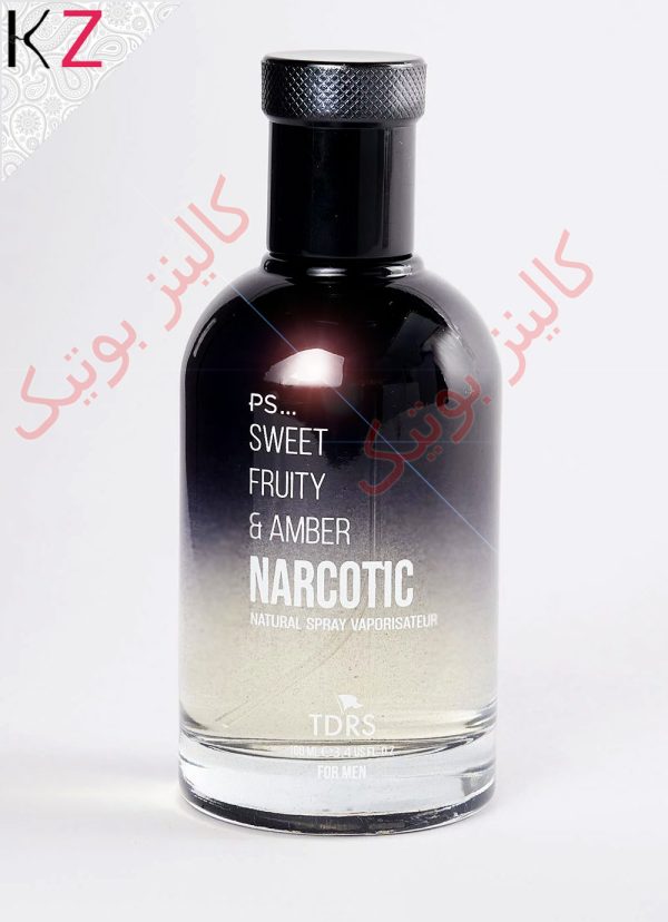 شیشه عطر مردانه narcotic تودورس